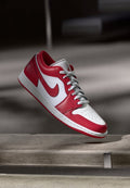Air Jordan 1 Dunk Low - Red and White