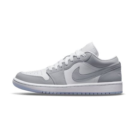 Jordan Casual Slip-On Flat Shoes for Women - Light Grey