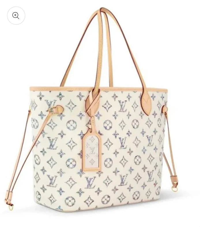 Icons Monogram Leather Tote Bag