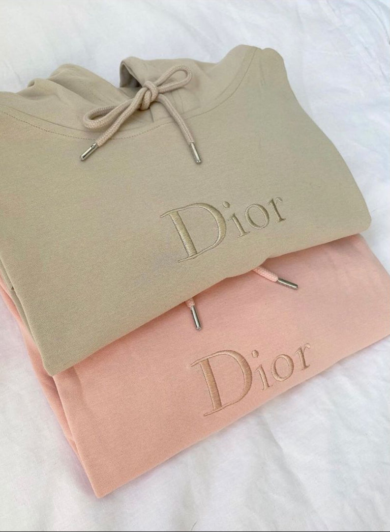 Vintage Embroidered Dior Hoodie